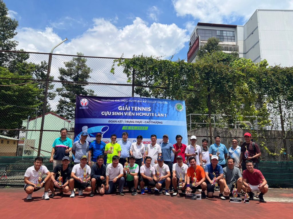 Tedco tham gia giải quần vợt Tennis được tổ chức tại Trường Đại Học Sư Phạm TPHCM