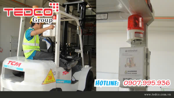 Giải pháp 4.0 Giám sát và Cảnh báo Tốc độ Xe Nâng Từ Xa