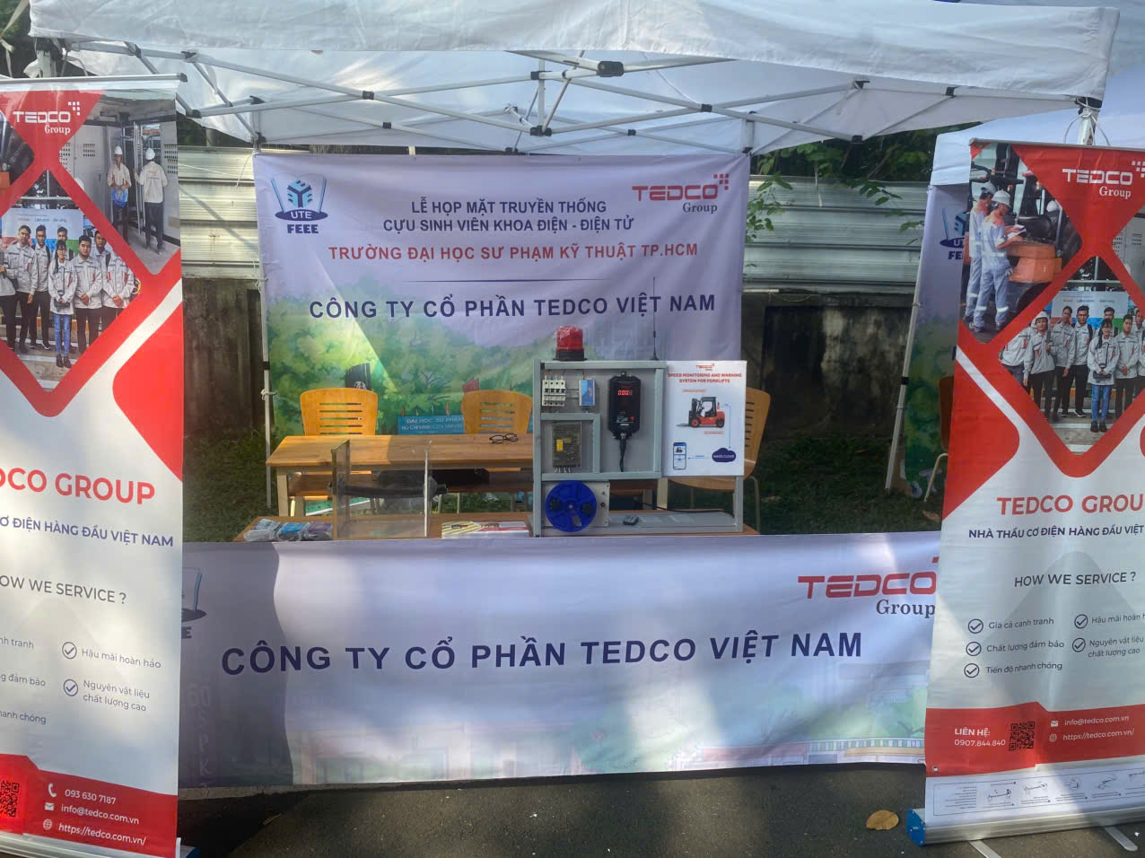 Tedco tại ngày hội cựu sinh viên ĐH sư phạm kỹ thuật